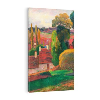 Obraz na płótnie 80x120 - Farma w Bretanii - Reprodukcja - reprodukcja, obraz na płótnie