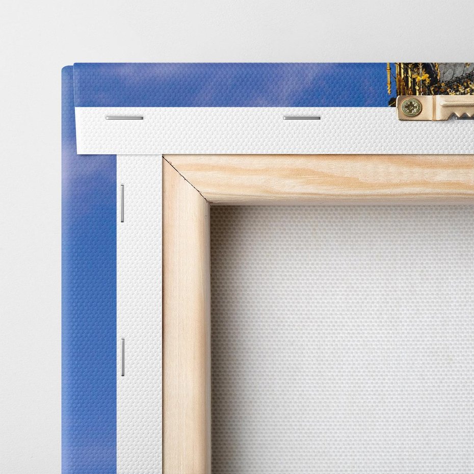 Obraz na płótnie 70x100 - Czasowy Symbol - zegar, Big Ben