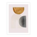 Plakat bez ramy 30x40 - Nowoczesna Sztuka Geometrii - nowoczesna sztuka, modern