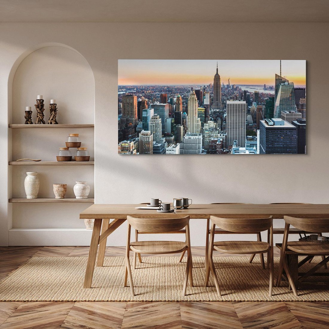 Obraz na płótnie 140x70 - Pulsujący Nowy Jork - New York, miasto