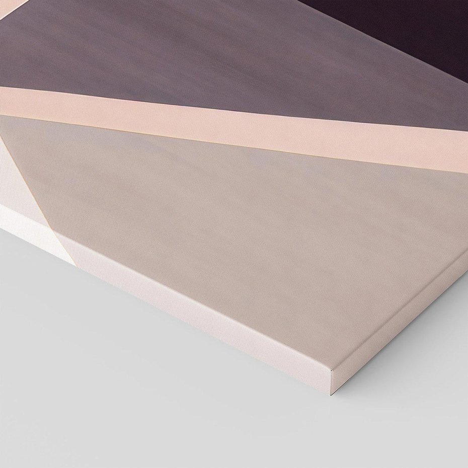 Obraz na płótnie 30x30 - Trójkąty Wnętrz - abstrakcja, geometryczne kształty