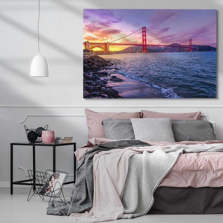 Obraz na płótnie 70x50 - Golden Gate - San Francisco - Golden Gate, San