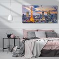Obraz na płótnie 120x60 - Tętniące życiem Tokio - Tokio, Japonia