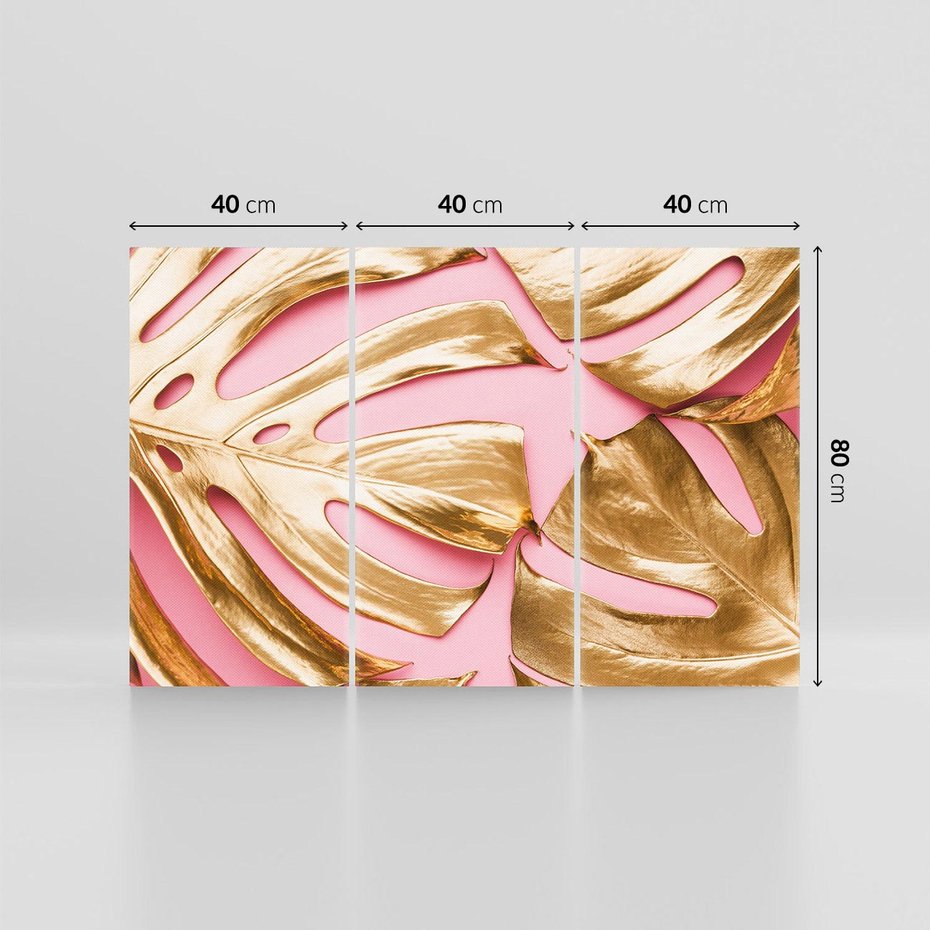 Obraz na płótnie 120x80 - Przyjemność w Naturze - złote, liście