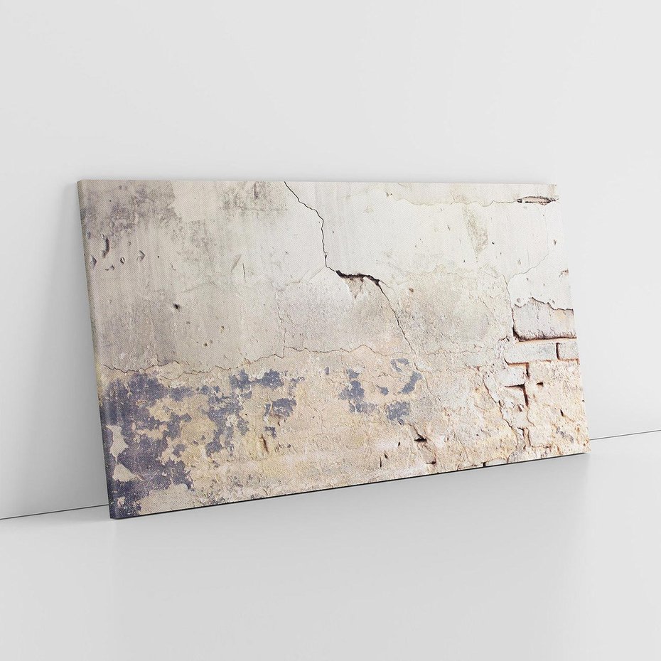 Obraz na płótnie 120x60 - Surowość ściany z betonu - ściana, beton