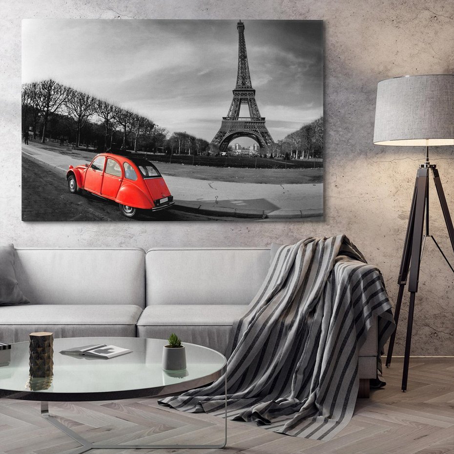 Obraz na płótnie 70x50 - Paryż Wieża Eiffla - Paryż, Wieża