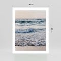 Plakat bez ramy 40x50 - Malowniczy Nadmorski Krajobraz - morze, fale