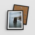 Plakat w ramie 40x50 - Mistyczna Aura - morze, mgła - rama czarna