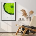 Plakat w ramie 30x40 - Świeżość i kwasowość limonki - limnka, owoce - rama czarna