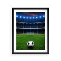Plakat w ramie 40x50 - Piłka nożna - gol! - piłka nożna, gol - rama czarna