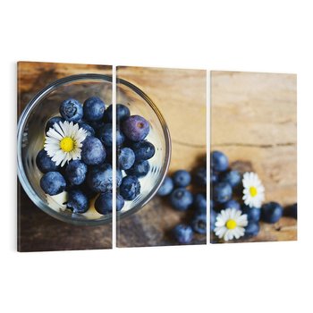 Obraz na płótnie 120x80 - Borówki - Owocowe Ukojenie - borówki, owoce