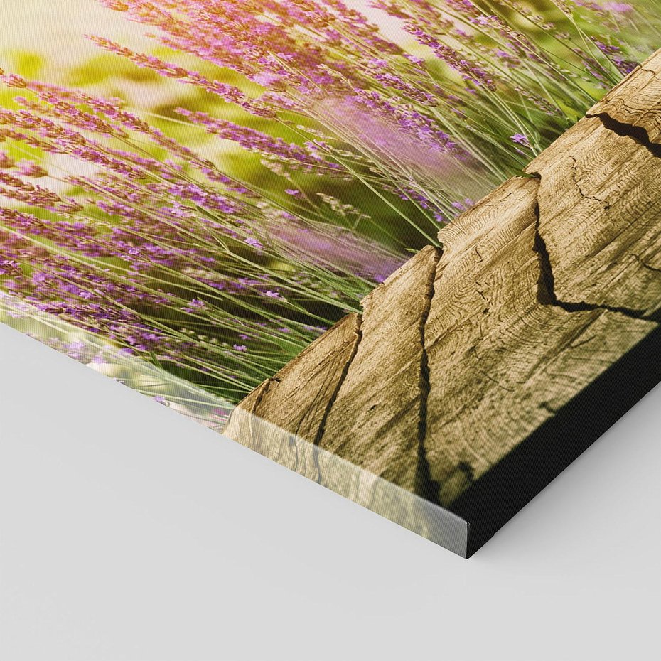 Obraz na płótnie 60x60 - Delikatność i Urok - lawenda, kwiat