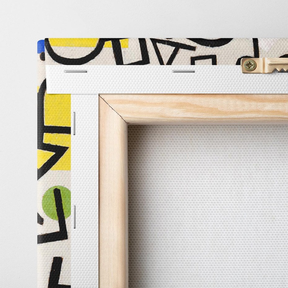 Obraz na płótnie 140x70 - Rich Port 1938, Paul Klee - Reprodukcja - reprodukcja, obraz na płótnie