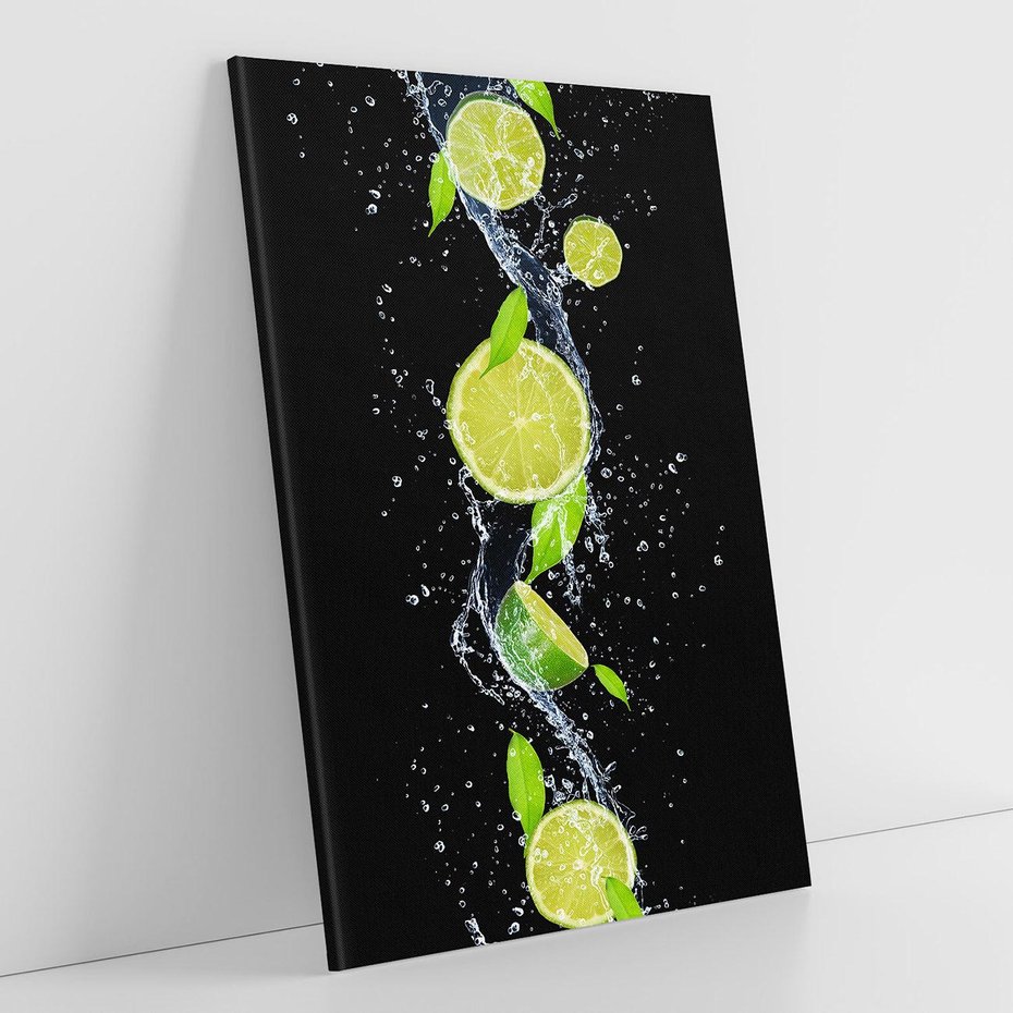 Obraz na płótnie 50x70 - Świeżość Cytrusów - limonki, cytryny