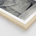 Plakat w ramie 30x40 - Architektura w trójwymiarowym wymiarze - architektura, 3D - rama drewno