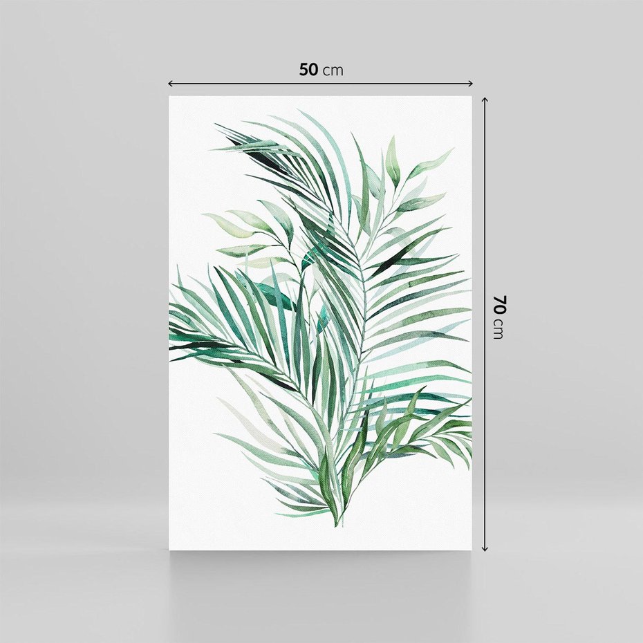 Obraz na płótnie 50x70 - Blask Natury - złote, liście