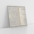 Obraz na płótnie 60x60 - Drobny Print Klasyki - geometryczne linie, styl mid century