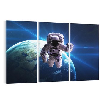 Obraz na płótnie 120x80 - Kosmiczna przygoda - kosmos, astronauta