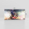 Obraz na płótnie 120x60 - Adrenalina na motocyklu cross - motocykl, cross