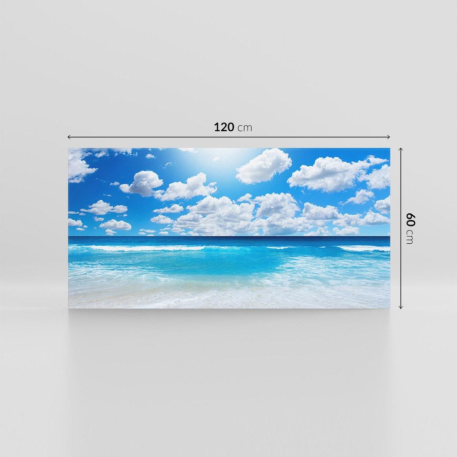 Obraz na płótnie 120x60 - Wakacyjna plaża - plaża, wakacje