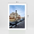 Plakat bez ramy 21x30 - Kanały Wenecji - Wenecja, kanały
