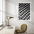 Plakat bez ramy 40x50 - Elegancja Wysokości - architektura, wieżowiec