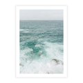 Plakat bez ramy 50x70 - Wzburzony Żywioł - morze, ocean