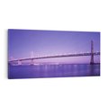 Obraz na płótnie 140x70 - Most nad rzeką w USA - most, rzeka