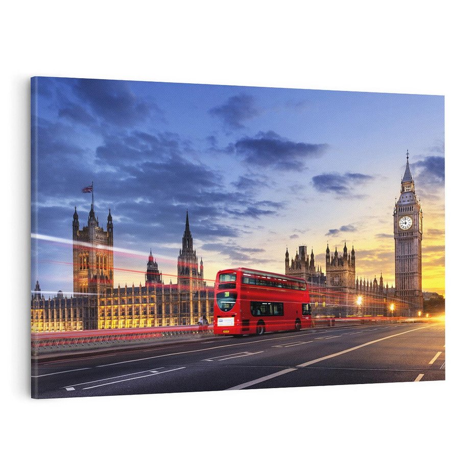 Obraz na płótnie 70x50 - Big Ben - ikona Londynu - Londyn, Big Ben