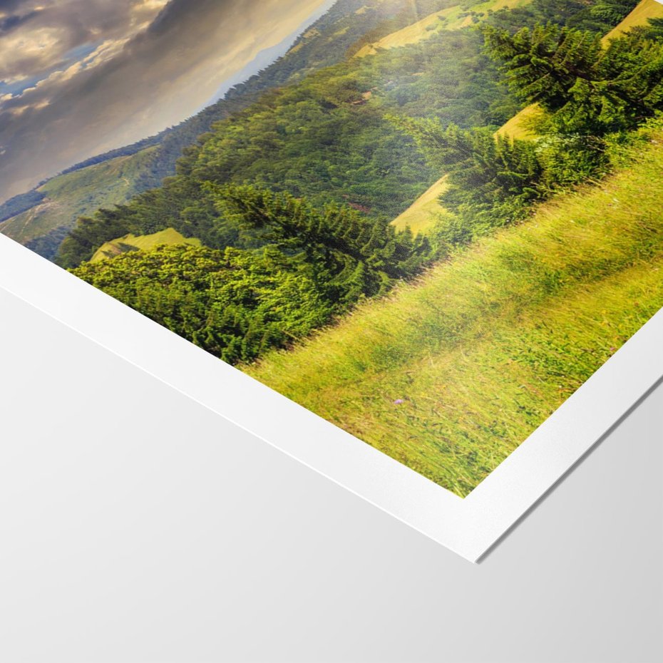 Plakat bez ramy 30x40 - Pejzaż w perspektywie - pejzaż, perspektywa