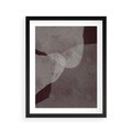 Plakat w ramie 40x50 - Obce Odcienie - mroczny plakat, nowoczesne wnętrza - rama czarna