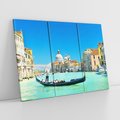 Obraz na płótnie 120x80 - Urok wenecjańskiego kanału - Wenecja, Włochy