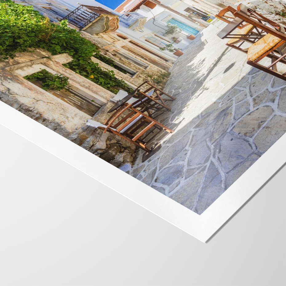 Plakat bez ramy 40x50 - Magiczny Spacer - uliczka, perspektywa