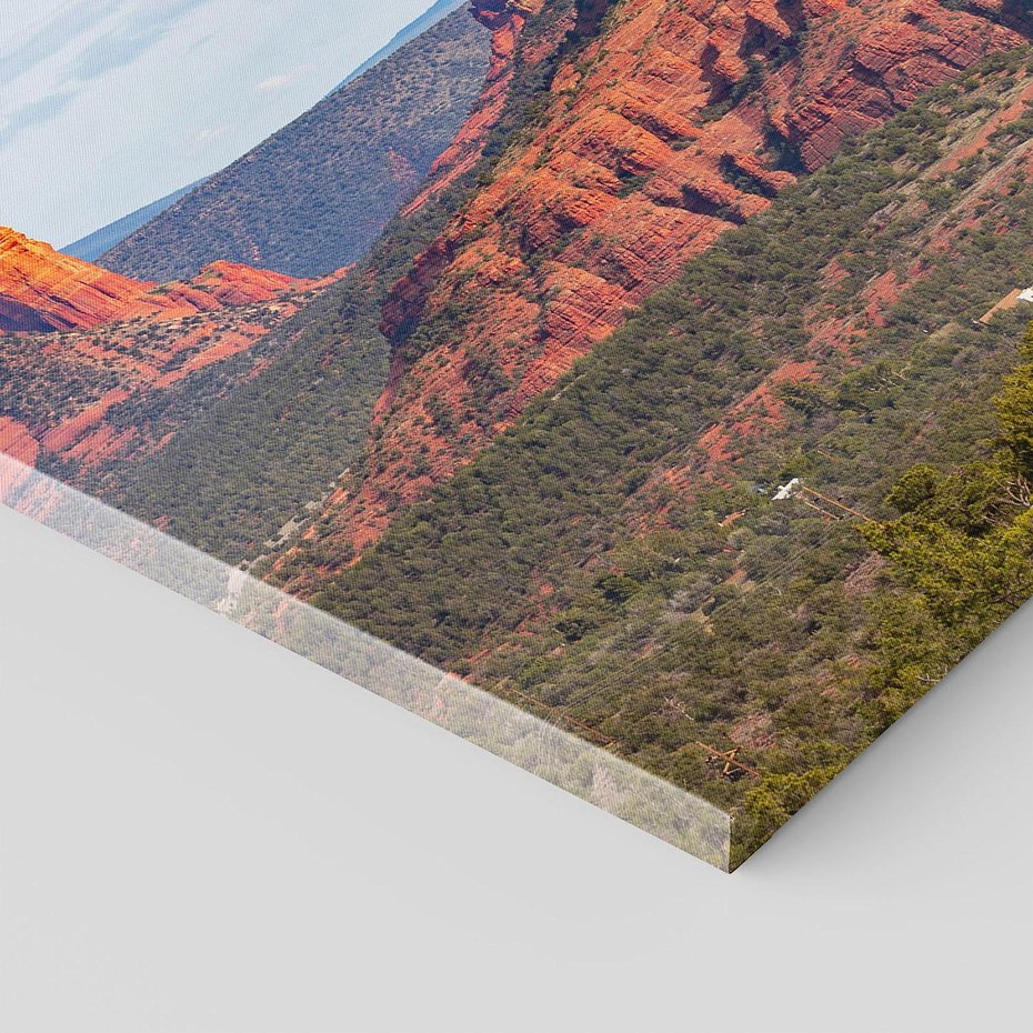 Obraz na płótnie 120x80 - Majestatyczny Wielki Kanion - wielki kanion, perspektywa