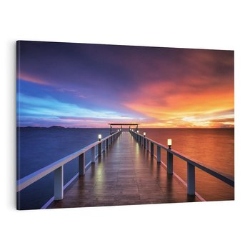 Obraz na płótnie 120x80 - Bangkok nad Wodą: Urok Tajlandii - Bangkok, morze