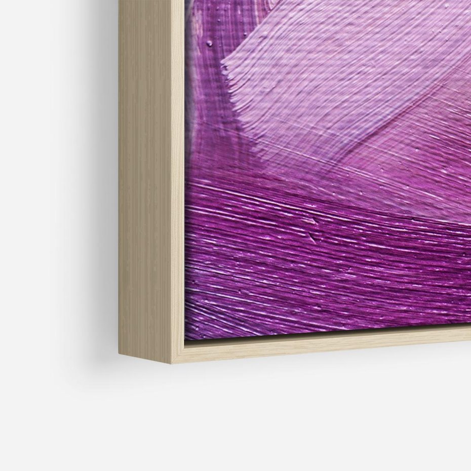 Obraz w ramie 70x50 - Abstrakcyjna gra kolorów - abstrakcja, akwarela - rama drewno