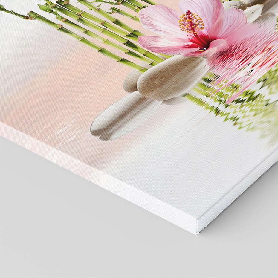 Obraz na płótnie 30x30 - Harmonia i relaks - spa, bambus