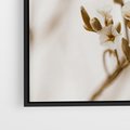 Obraz w ramie 70x100 - Kwiatowa suchość - kwiaty, susz - rama czarna