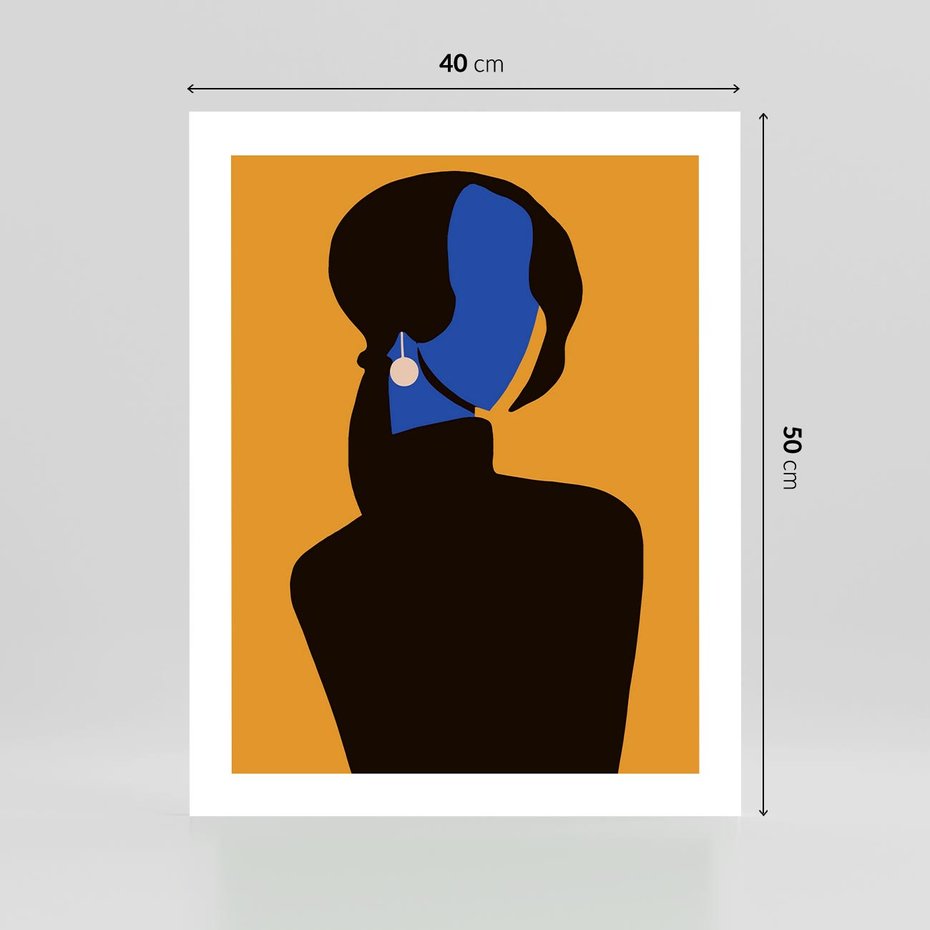 Plakat bez ramy 40x50 - Transformacja Form - sztuka nowoczesna, plakat