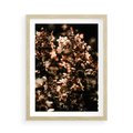 Plakat w ramie 50x70 - Sucha Kompozycja Kwiatów - suche kwiaty hortensji - rama drewno