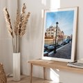 Plakat w ramie 50x70 - Kanały Wenecji - Wenecja, kanały - rama drewno