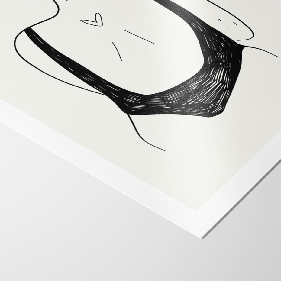 Plakat bez ramy 30x40 - Echa Piękna - piękno kobiecego ciała, kobieta