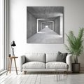Obraz na płótnie 30x30 - Abstrakcyjna głębia - 3D, tunel