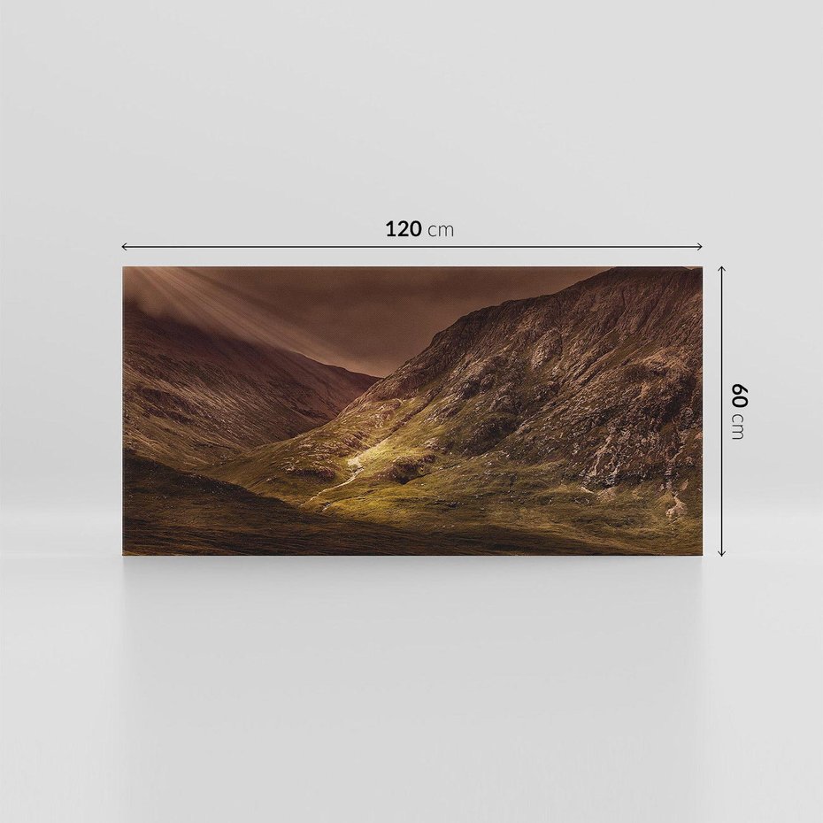 Obraz na płótnie 120x60 - Górska sceneria - góry, krajobraz