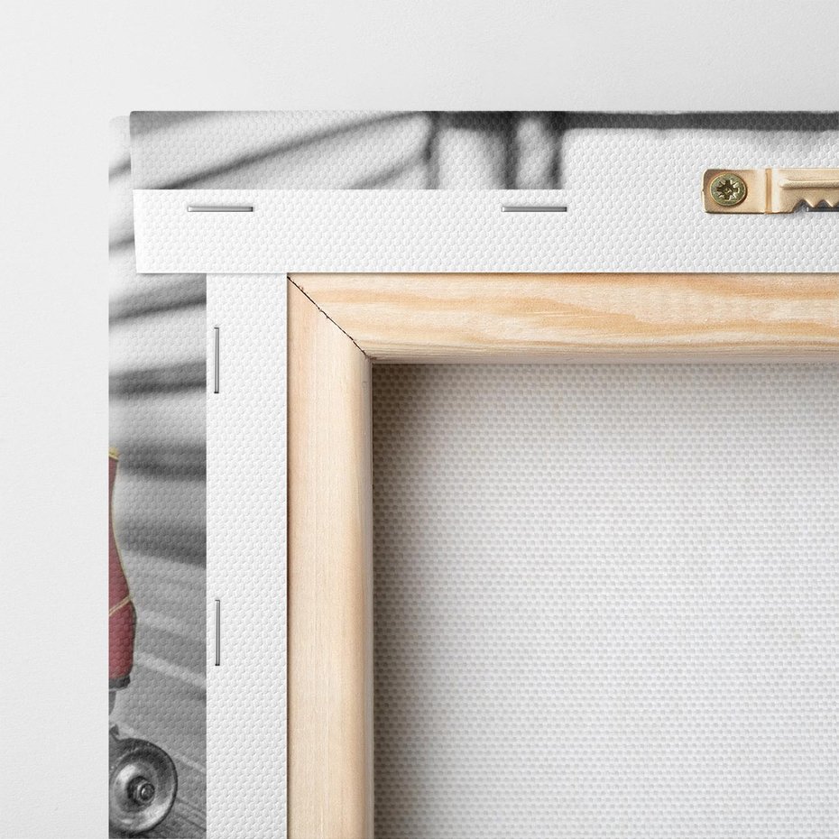 Obraz na płótnie 120x80 - Rolki Retro - Przejażdżka W Stylu - rolki, retro