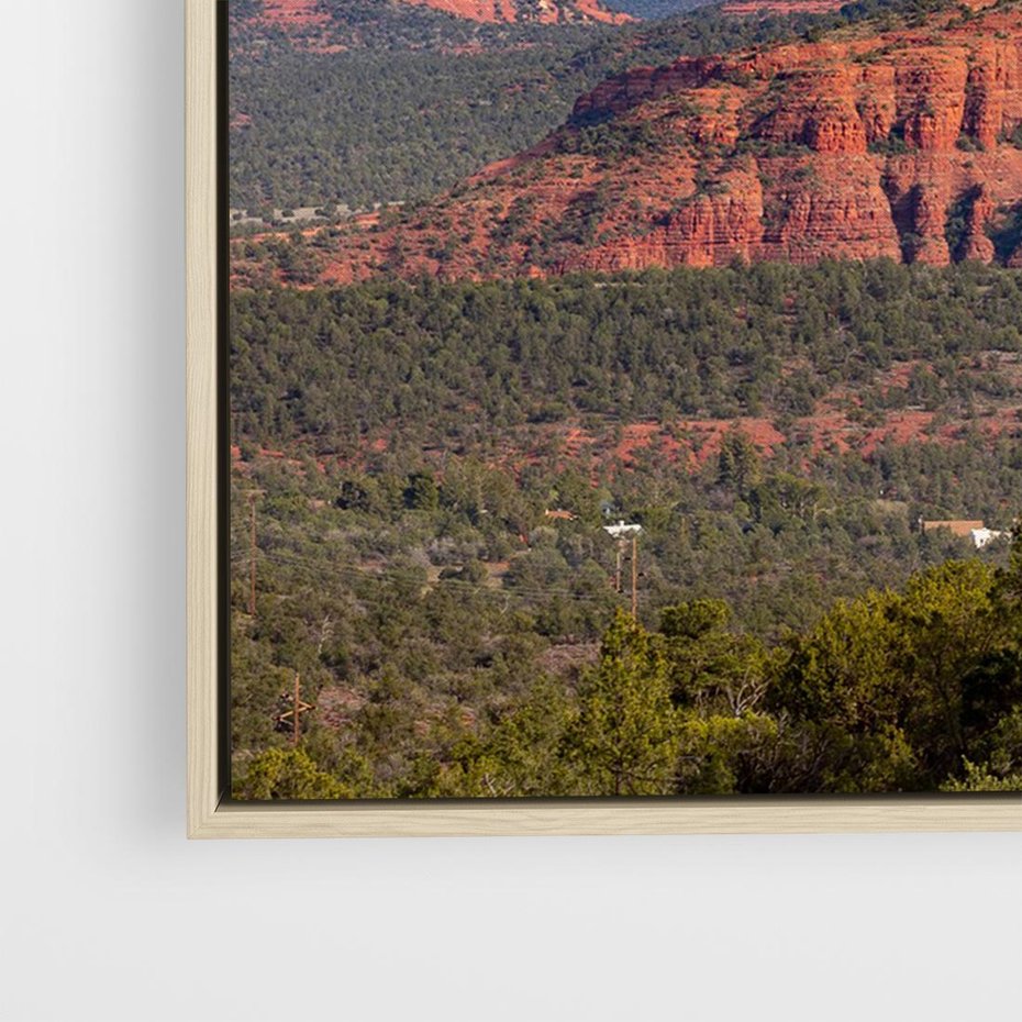 Obraz w ramie 70x50 - Majestatyczny Wielki Kanion - wielki kanion, perspektywa - rama drewno