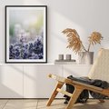 Plakat bez ramy 30x40 - Delikatna Uroda Natury - wrzosy, fiolet