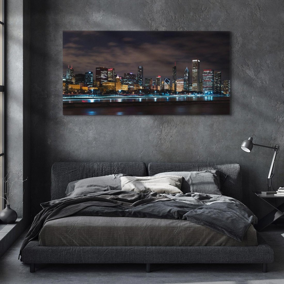 Obraz na płótnie 140x70 - Chicago - Miasto kontrastów - Chicago, USA