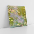 Obraz na płótnie 60x60 - "Lilie wodne" (1919), Claude Monet - Reprodukcja - reprodukcja, obraz na płótnie