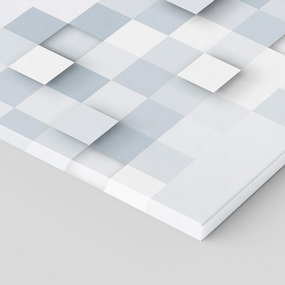 Obraz na płótnie 70x50 - Trójwymiarowe formy geometryczne - geometria, 3D